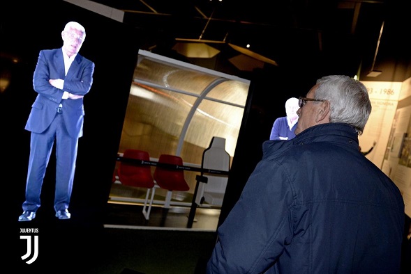 مارشيلو ليبي في متحف اليوفنتوس - Lippi in Juventus Museum